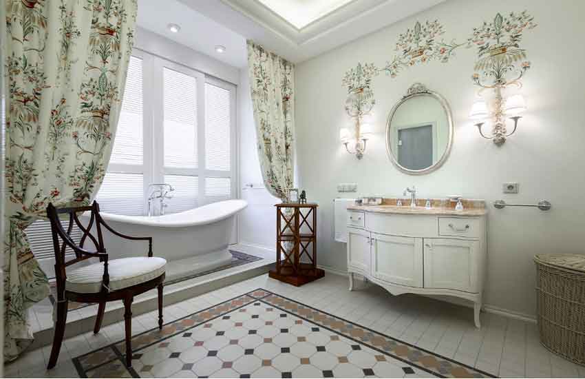 ванная комната в стиле прованс фото 1