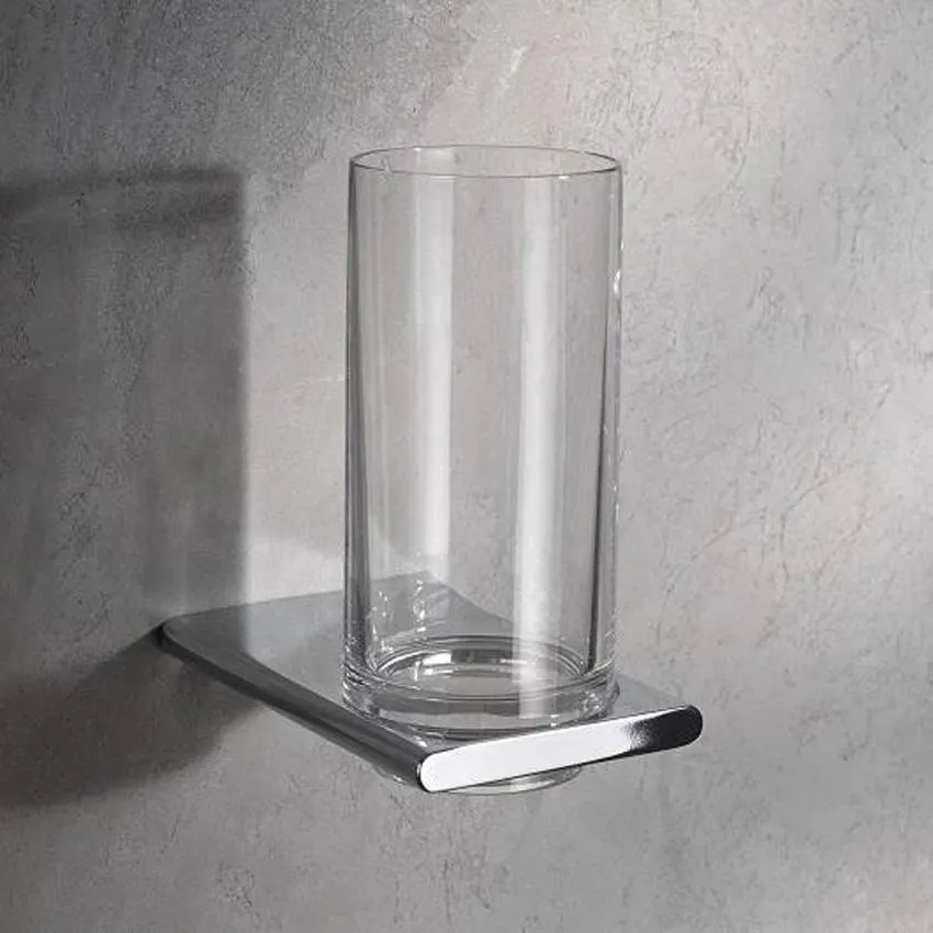 Держатель стакана, со стаканом из хрусталя Keuco Edition 400 11550019000 изображение