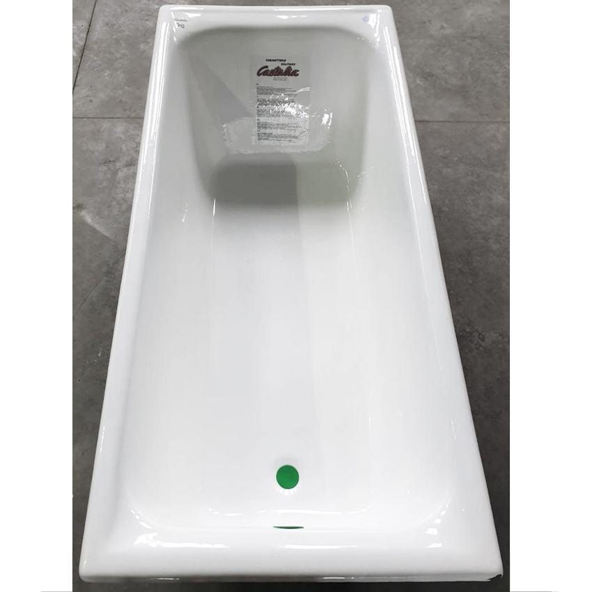 Чугунная ванна Castalia Prime S2021 180 без ручек с небольшим дефектом c номером 0093