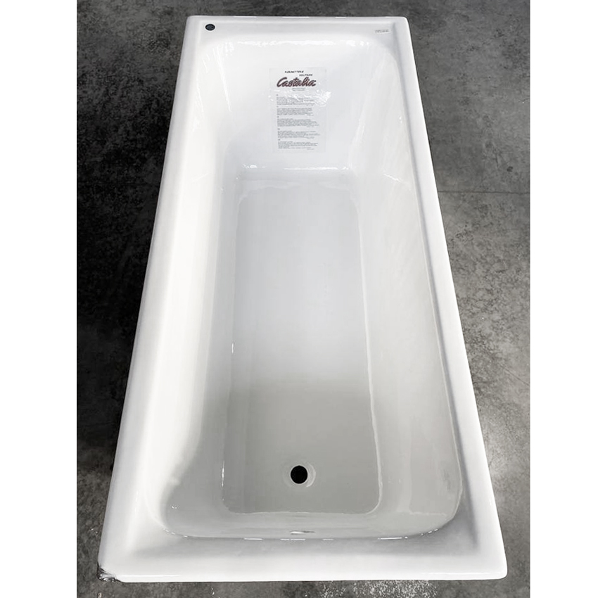 Чугунная ванна Castalia Prime S2021 180 без ручек с небольшим дефектом c номером 0211