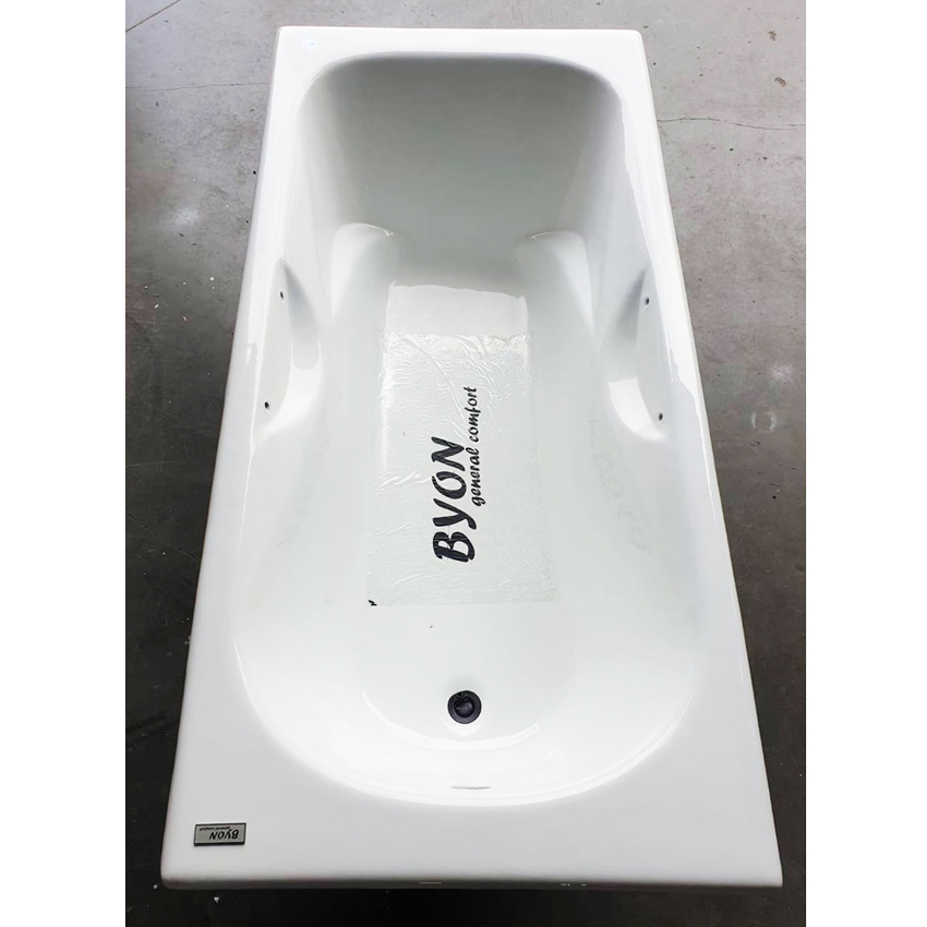 Чугунная ванна Byon B15 160x75 с небольшим дефектом c номером 1789