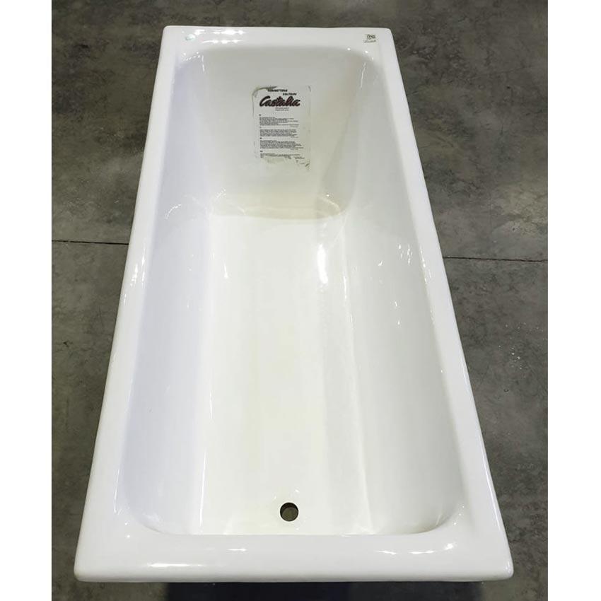 Чугунная ванна Castalia Prime S2021 180 без ручкек с небольшим дефектом c номером 5274