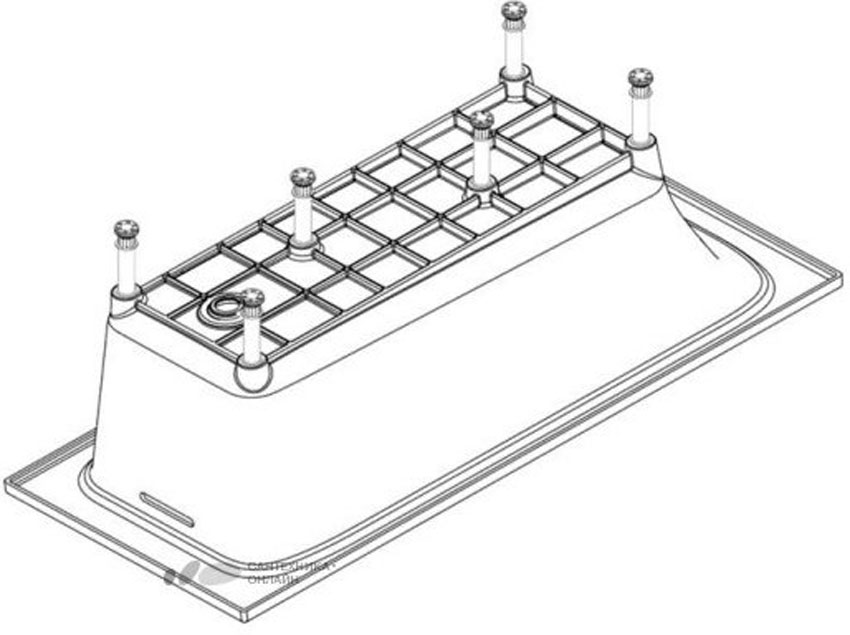 Ванна из искусственного камня Jacob Delafon Elite 180X80 E6D032RU-00 из материала Flight изображение