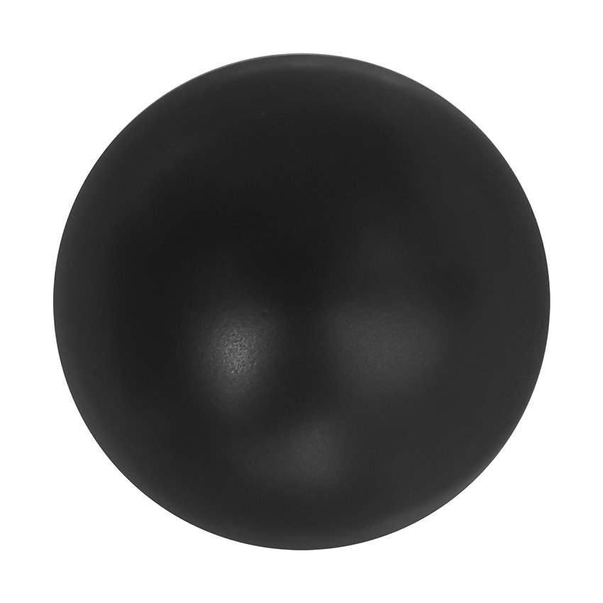 Накладка на слив для раковины Abber AC0014MB черная матовая, керамика изображение
