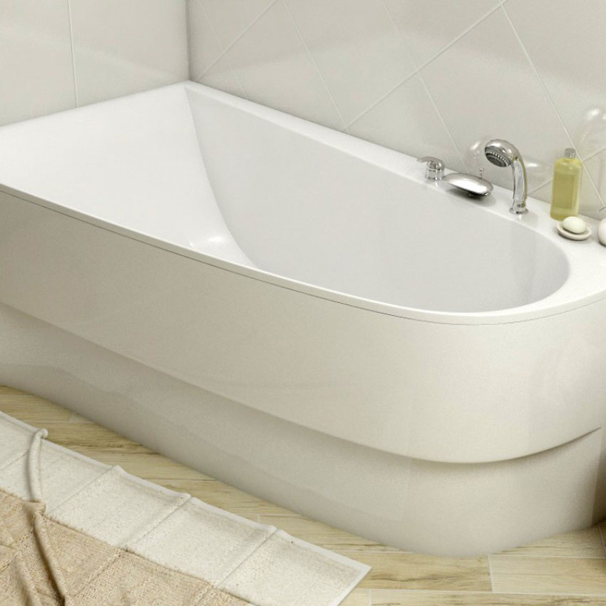 Ванна акриловая Vayer Boomerang (EH) 180x100 L (асимметрич.) изображение