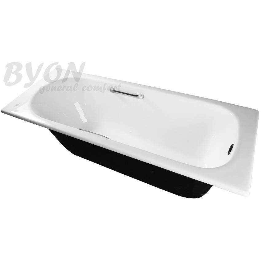 Ванна чугунная Byon B13 150x70x42 с ручками изображение