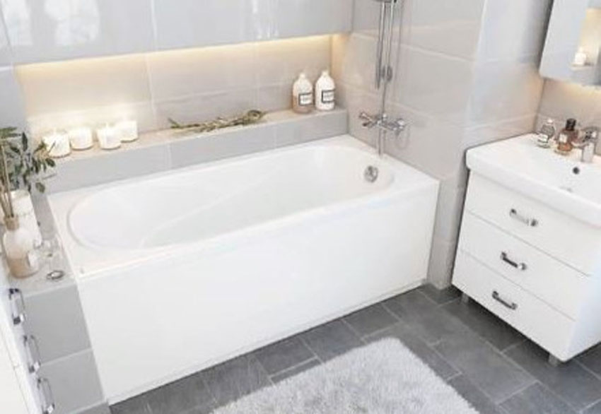 Акриловая ванна Santek Касабланка М 150х70 1.WH50.1.530 изображение