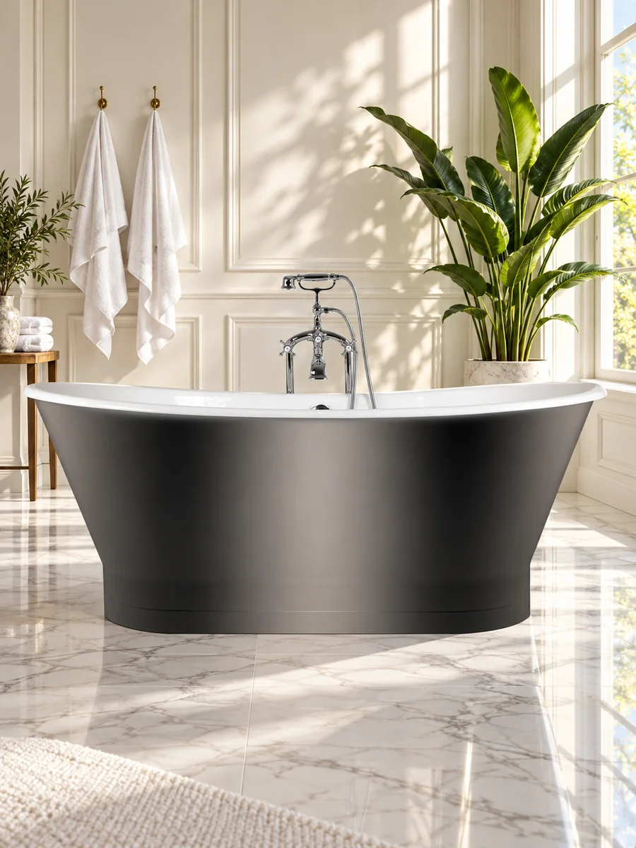 Ванна чугунная Elegansa Sabine Polished