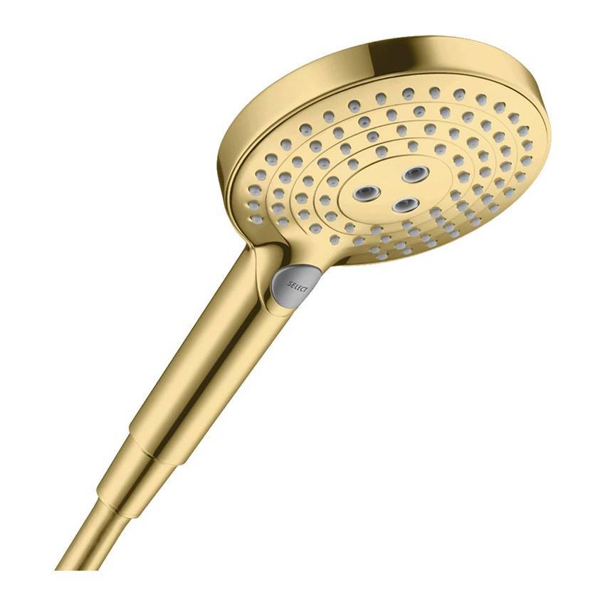 Ручной душ Hansgrohe Raindance Select S 120 3jet 26530990 полированное золото изображение