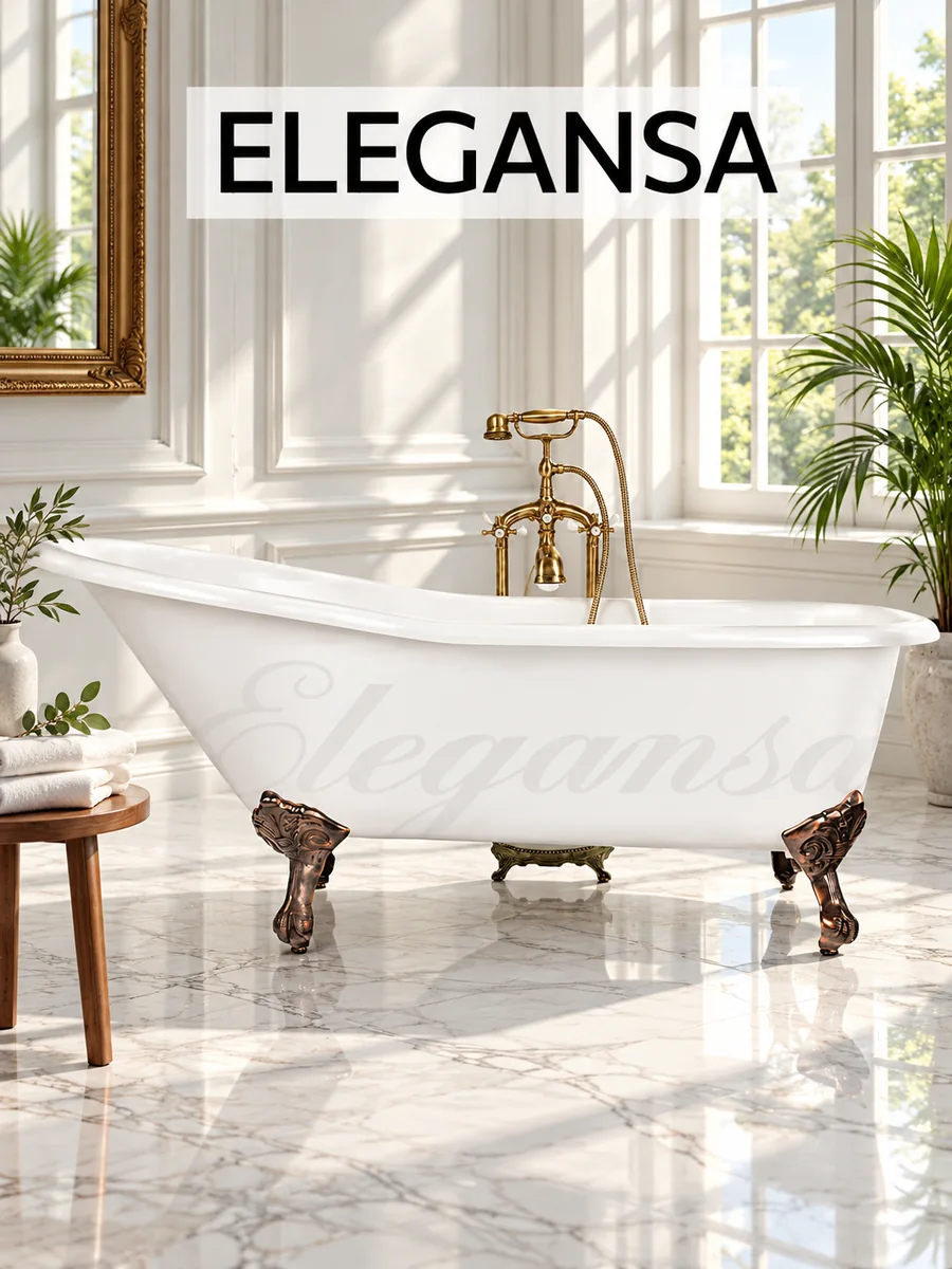 Ванна чугунная Elegansa Schale Antique