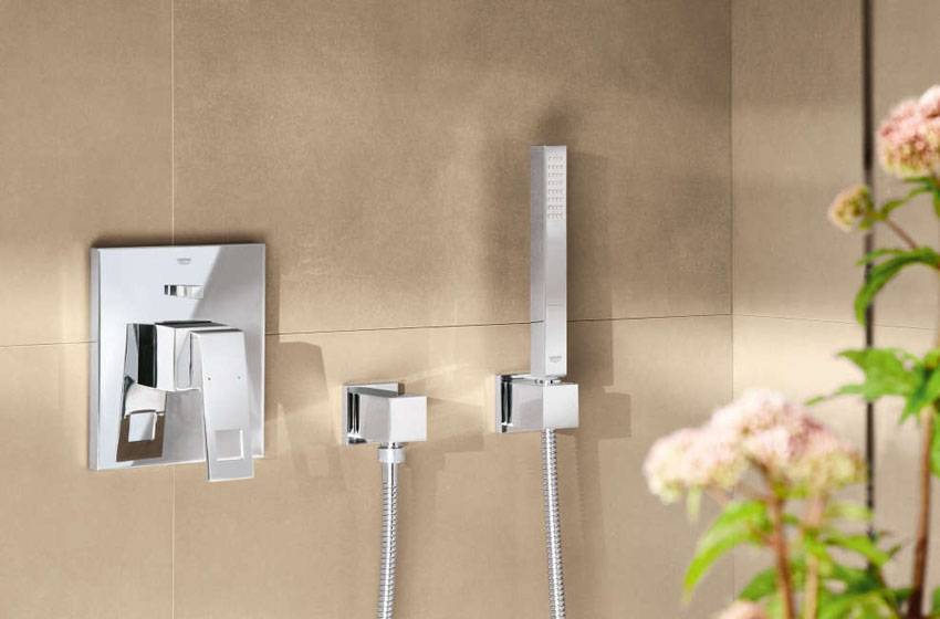 Встраиваемый смеситель Grohe Eurocube 24062000 хром изображение