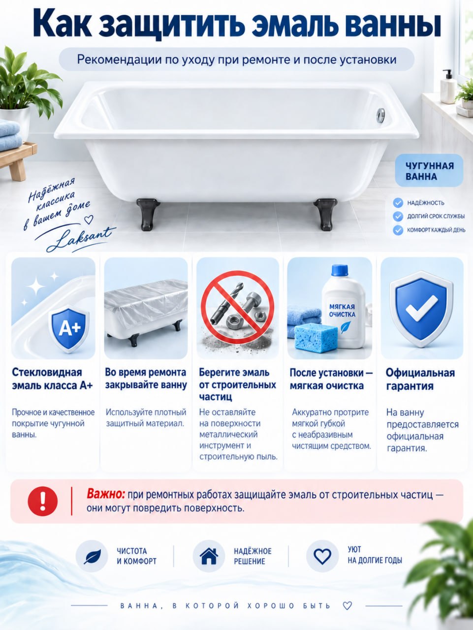 Ванна чугунная Byon Milan 170x70x42 изображение