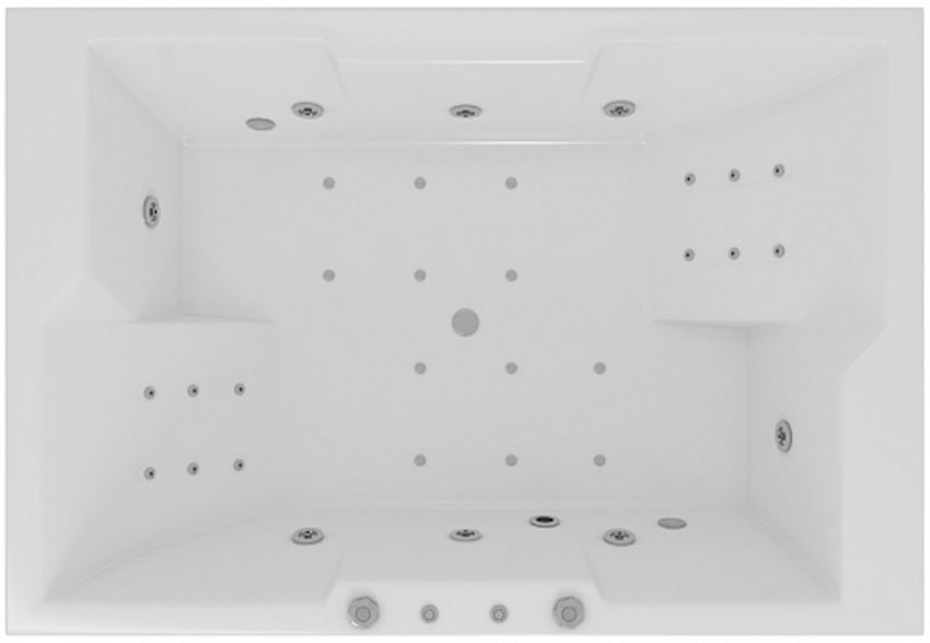 Ванна акриловая Aquatek Дорадо DOR190-0000002 без гидромассажа, с фронтальным экраном (вклеенный каркас) изображение