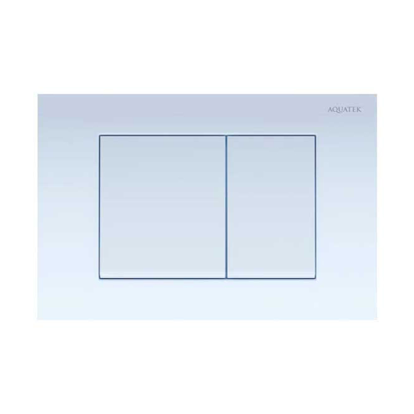 Панель смыва Aquatek KDI-0000009 белая, клавиши квадрат изображение