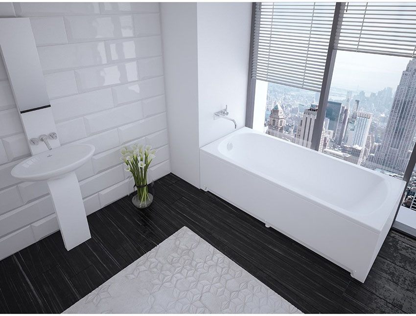 Ванна акриловая Aquatek Ника 150х75 NIK150-0000001 без гидромассажа изображение