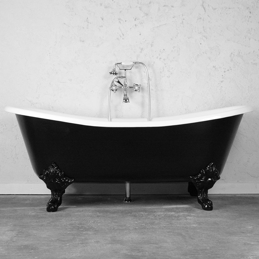 Ванна чугунная Elegansa Nadia Black изображение