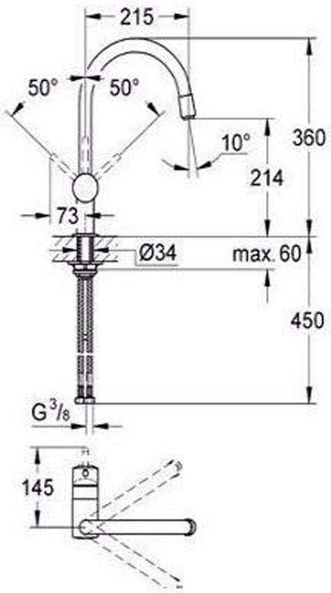 Смеситель для кухни Grohe Minta 32918DC0 изображение