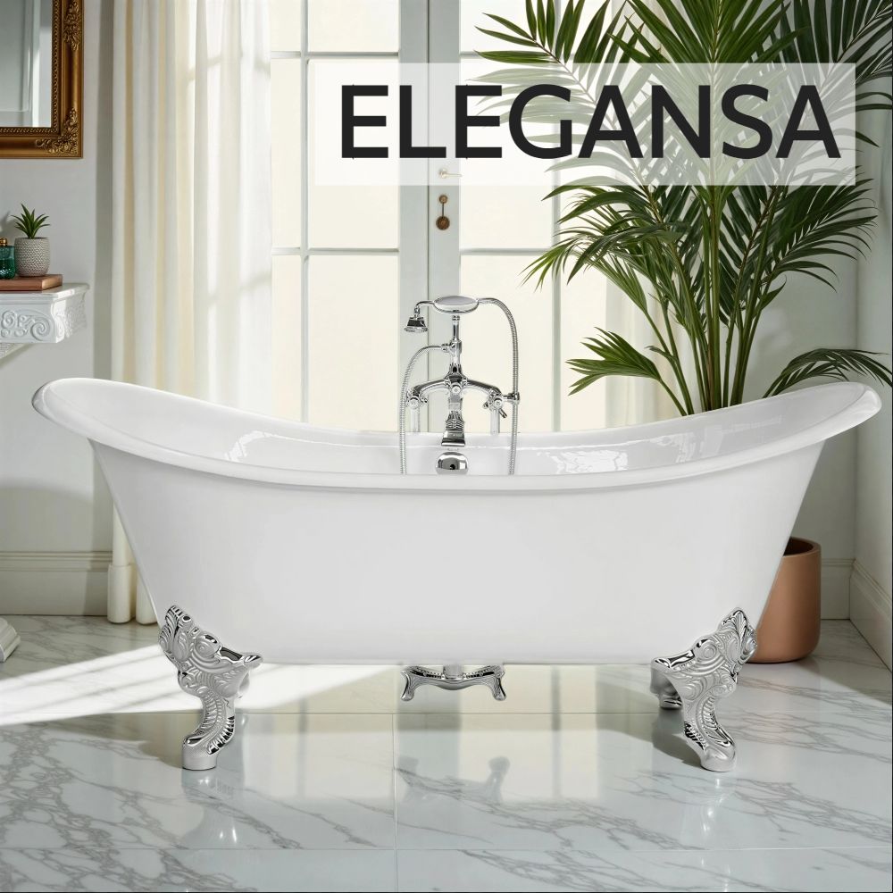 Ванна чугунная Elegansa Nadia White Ванна чугунная Elegansa Nadia White