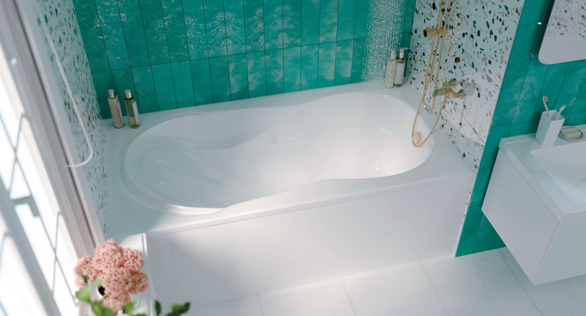Ванна акриловая 1Marka Taormina 180x90