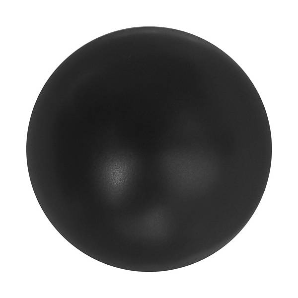 Накладка на слив для раковины Abber AC0014MB черная матовая, керамика изображение