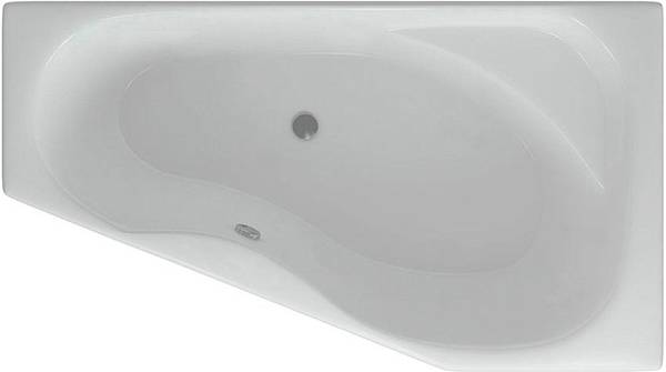 Ванна акриловая Aquatek Медея 170х95 MED180-0000007 левая, без гидромассажа, без фронтального экрана изображение