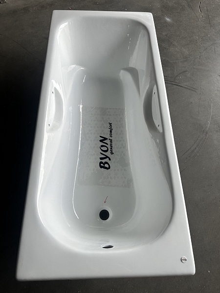 Ванна чугунная Byon B-15 170x75x42 (№1137) изображение