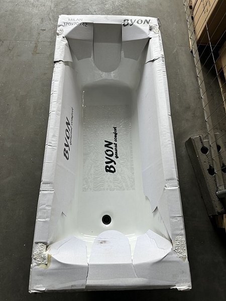 Ванна чугунная Byon B-15 170x70x42 изображение