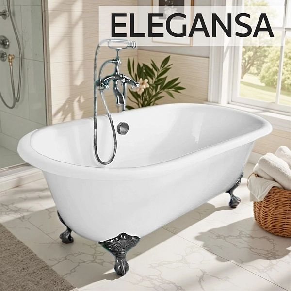 Ванна чугунная Elegansa Gretta изображение