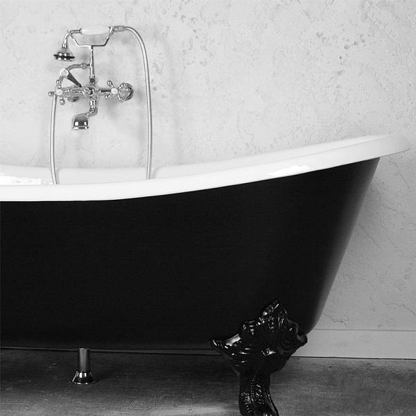Ванна чугунная Elegansa Nadia Black изображение