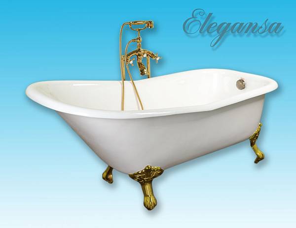 Ванна чугунная Elegansa Schale Gold изображение