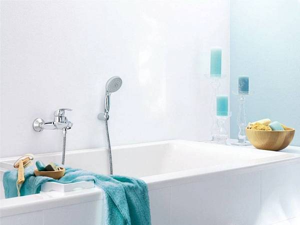 Смеситель для ванны с душем Grohe Eurosmart New 3330220A изображение
