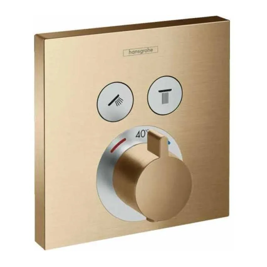 Термостат для душа Hansgrohe ShowerSelect 15763140 на 2 потребителя