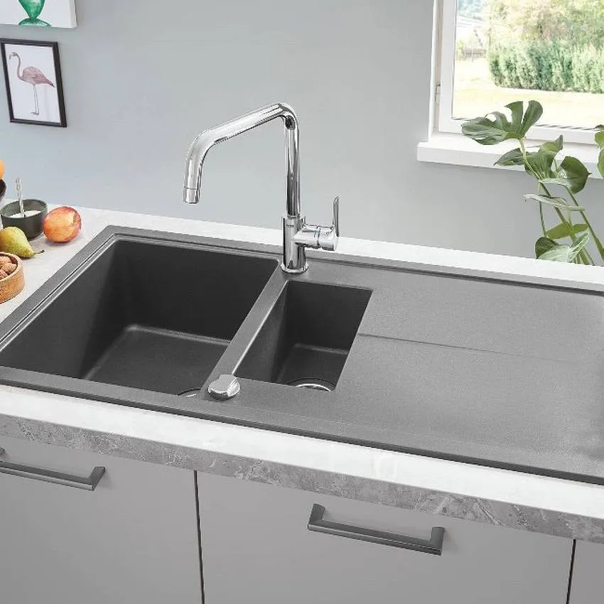 Смеситель для кухни Grohe Eurosmart 30567000 хром изображение