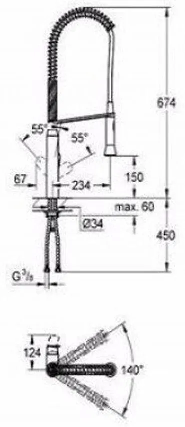 Смеситель для кухни Grohe K7 32950DC0 изображение