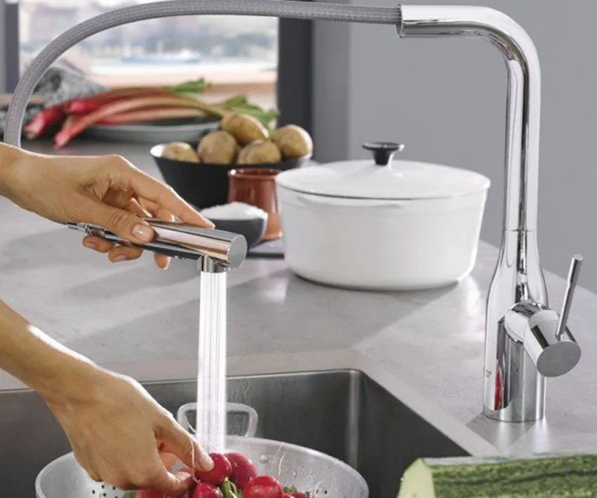 Смеситель для кухни Grohe Essence 30270DC0 суперсталь изображение