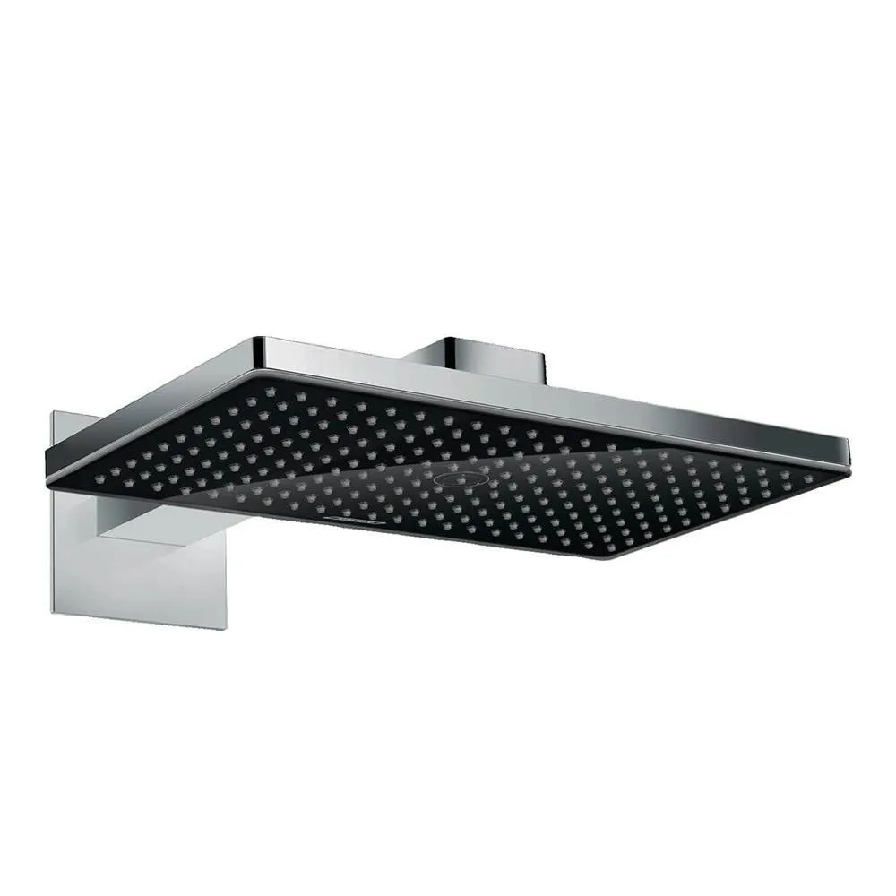 Верхний душ Hansgrohe Rainmaker Select 460 3jet 24007600 с держателем, черный хром