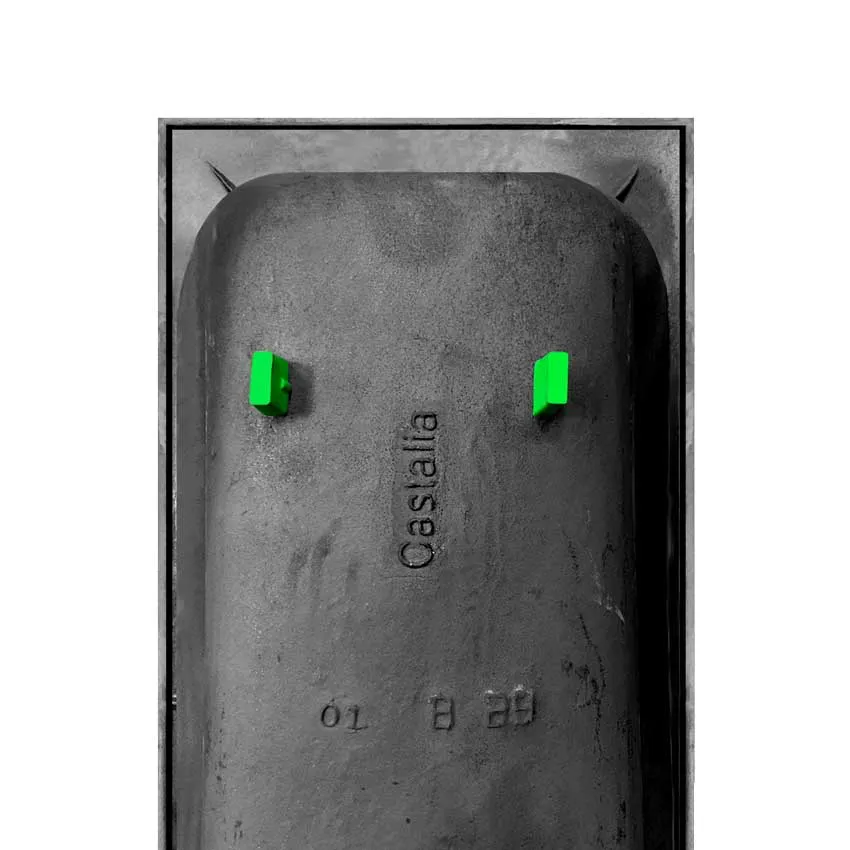 Ванна чугунная Castalia Prime 170 с ручками изображение