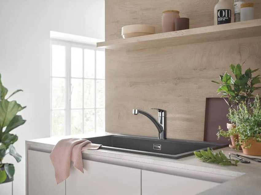 Смеситель для кухни Grohe Eurosmart 2021 33281003 хром изображение