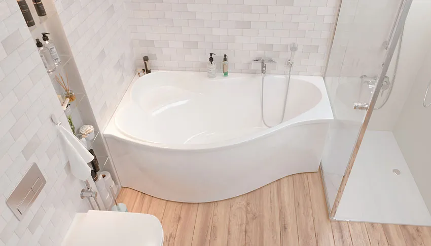 Ванна акриловая Marka One Gracia 170x100 L изображение