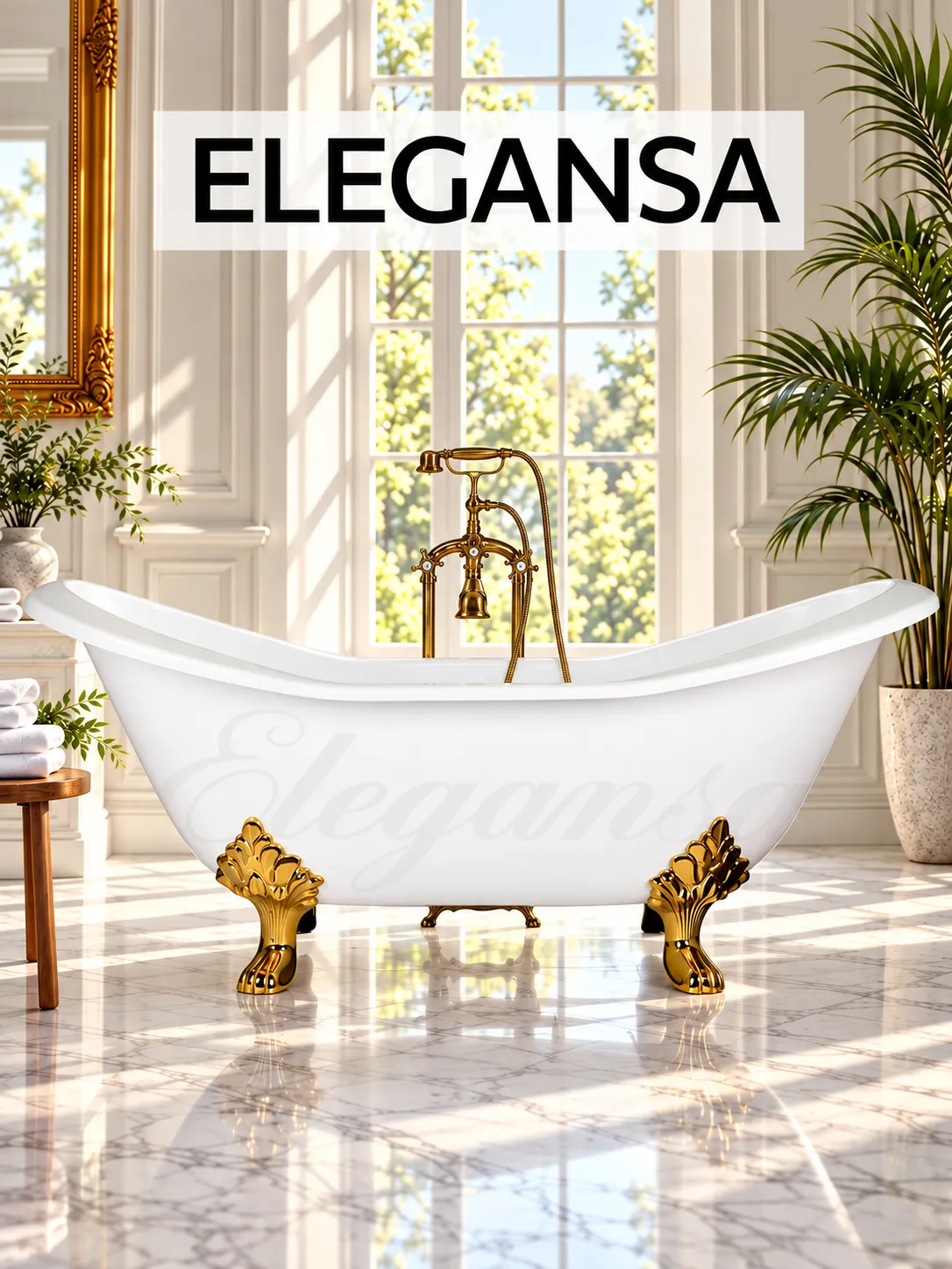 Ванна чугунная Elegansa Taiss Gold Ванна чугунная Elegansa Taiss Gold