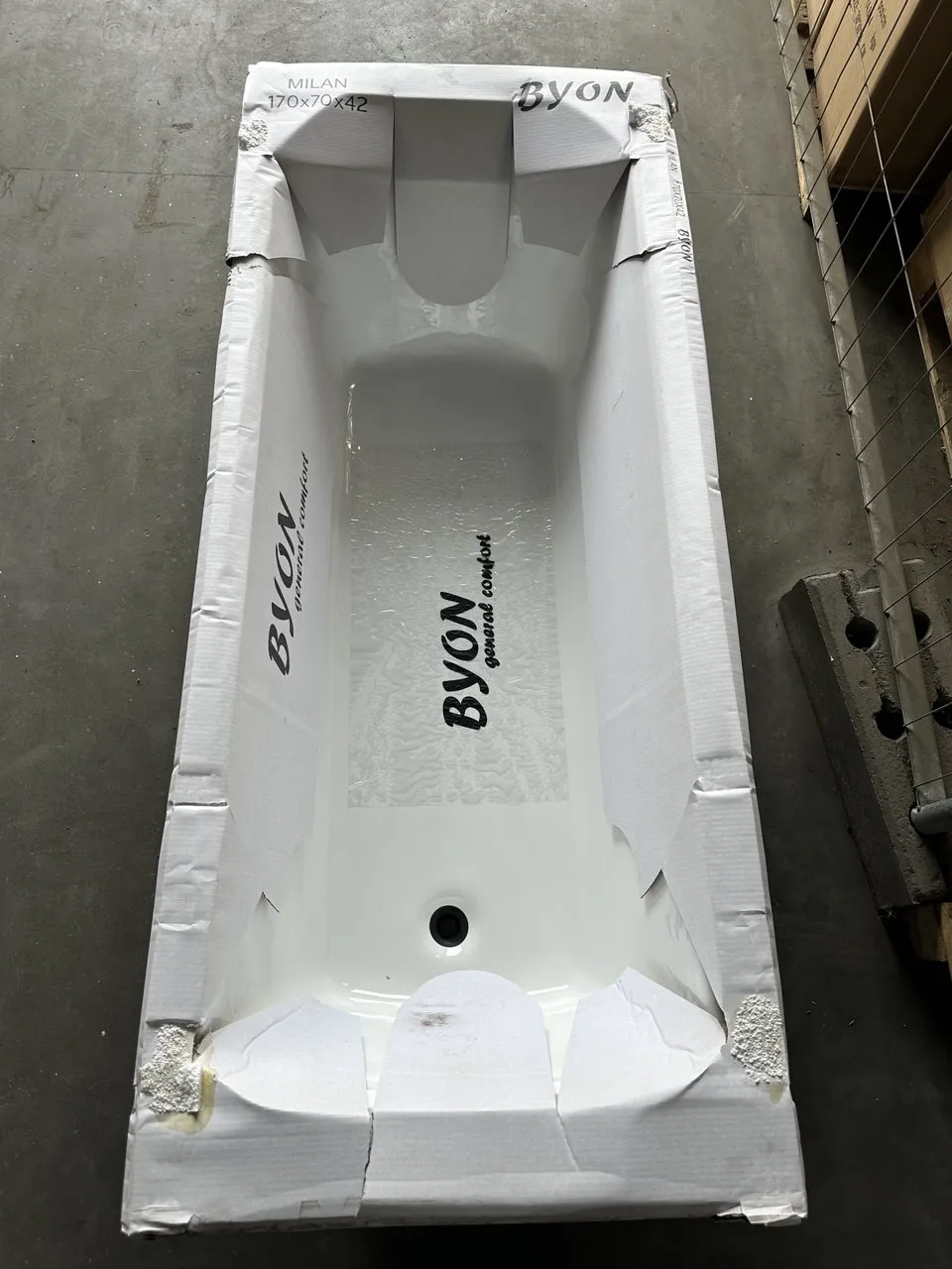 Ванна чугунная Byon B-15 170x70x42 изображение