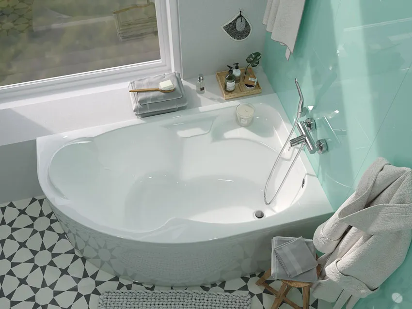 Ванна акриловая 1Marka Diana 170x90 R изображение