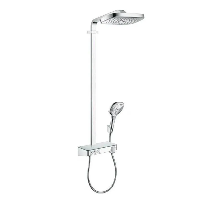 Душевая стойка Hansgrohe Raindance Select E 300 3jet 27127000 Showerpipe, хром