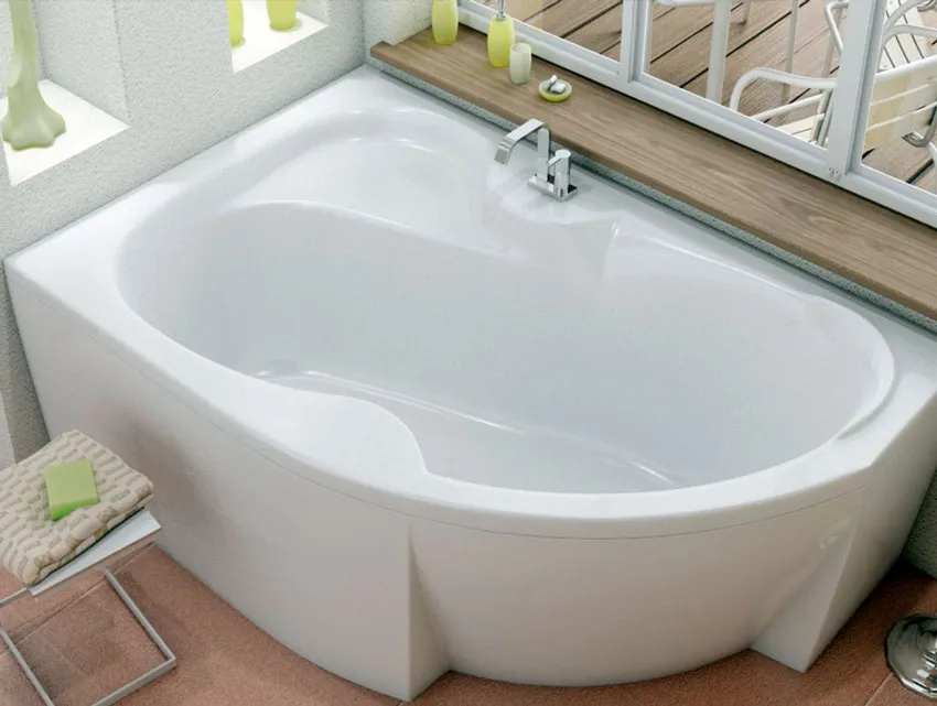 Ванна акриловая Vayer Azalia L 170x105 изображение