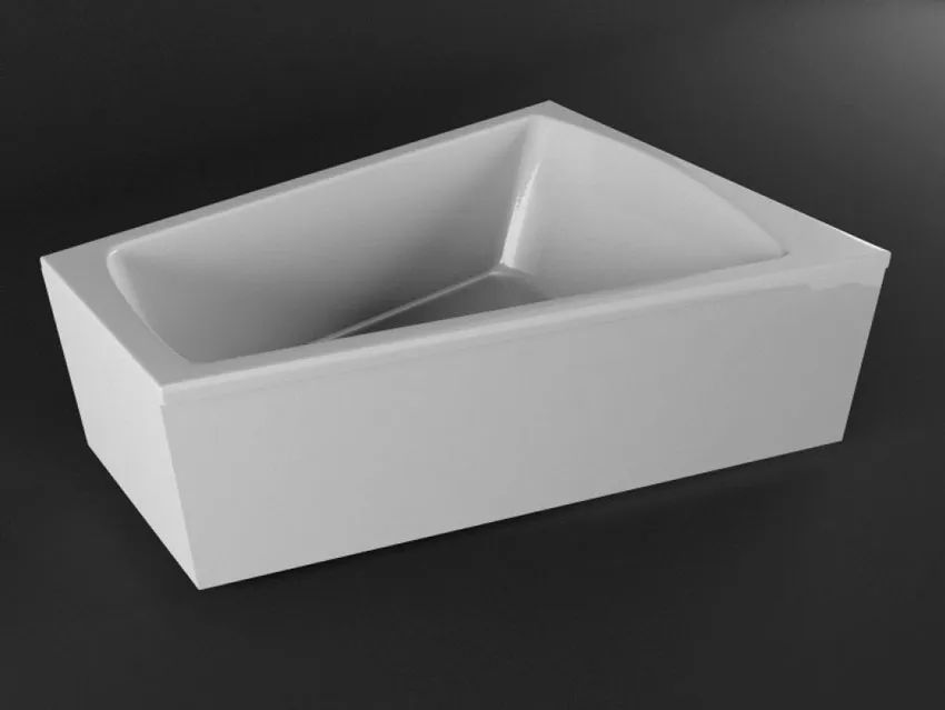 Ванна акриловая Vayer Trinity R 160x120 изображение