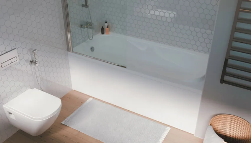 Ванна акриловая Marka One Kleo 160x75 изображение