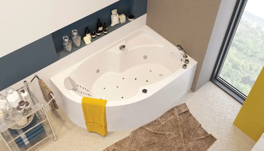 Ванна акриловая 1Marka Diana 170x90 R изображение