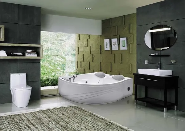 Ванна акриловая Black&White GB 5005 с гидромассажем изображение